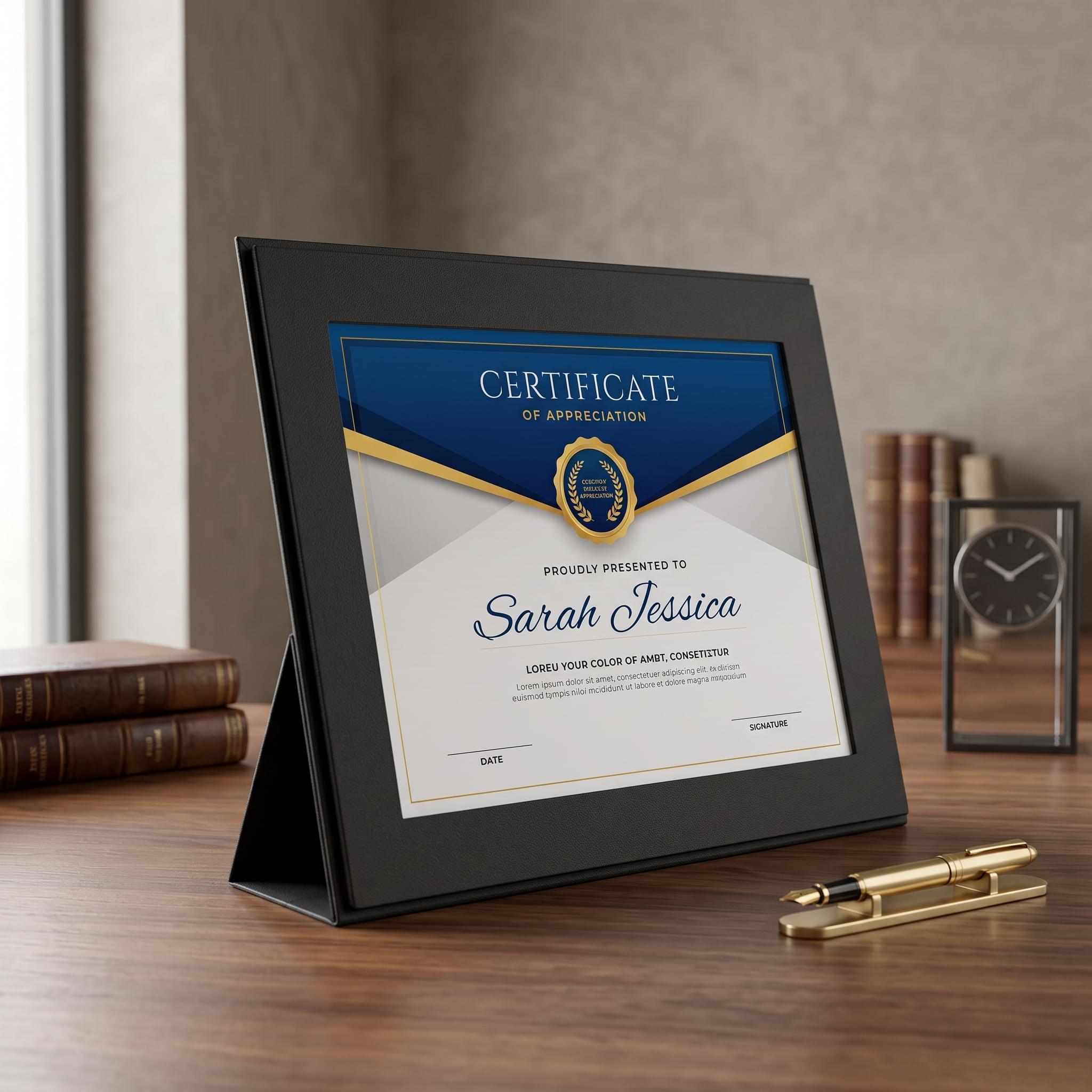 TRIFOLD CERTIFICATE DISPLAYER - Image 2