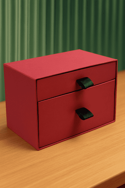 Double Drawer Hamper Box