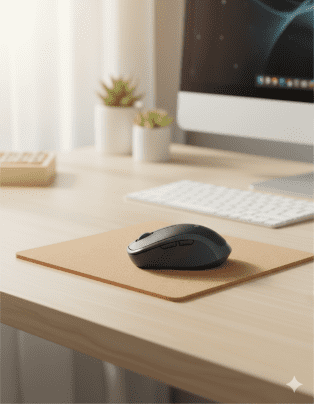 Cork Mouse Pad Super Fine Grain