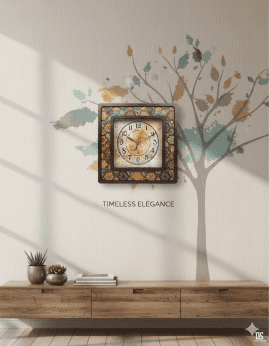 ETHNIC WALL CLOCK